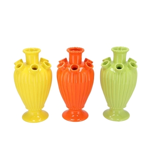 Utrecht Dutch Orange Mix Vase Tulip Ass 13x13x24cm Nm