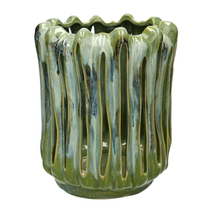 DF03-741312400 - Lantern Esencia d17/23xh27 green