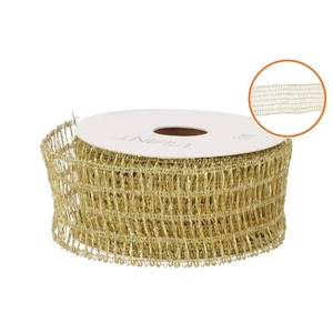 Ribbon Gritta Goud 10mx42mm