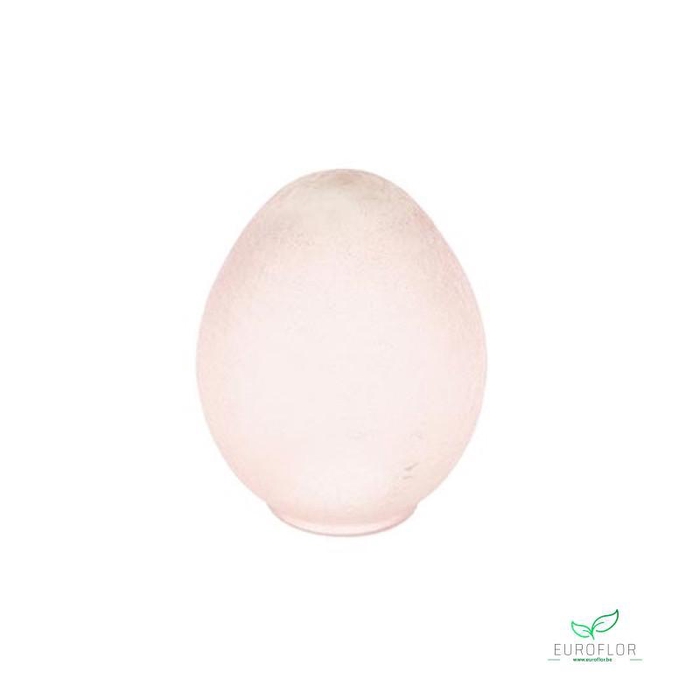 <h4>EGG GLACE RND H10D7.5 PINK</h4>