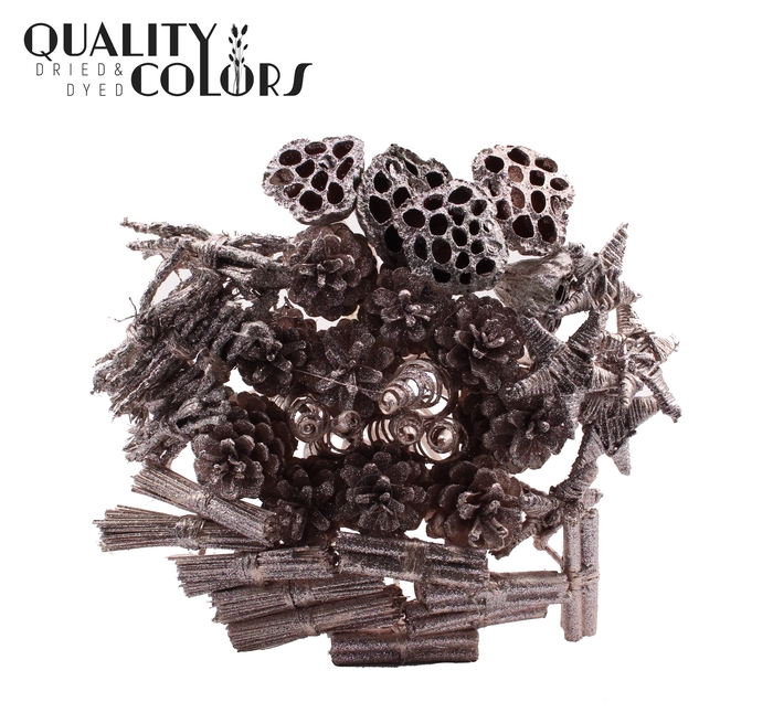 Bouquet Mix 40 stems Champagne + Glitter