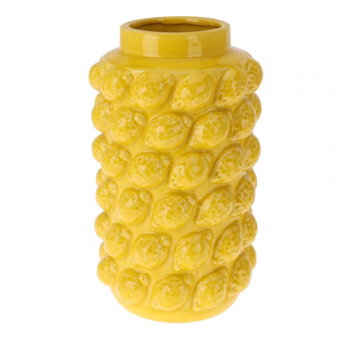 Keramiek Limone vaas d16*26.5cm
