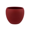 Vinci Red Velvet Flower Pot 22x19cm Nm
