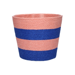 DF06-720226567 - Basket Riley1 Multi d15.3xh13 pink/cobalt blue