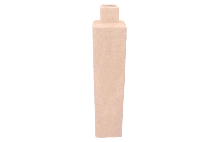 <h4>Lisboa Pink Vase Cube 13x13x60cm</h4>