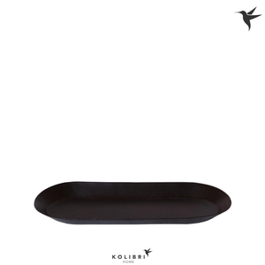 Kolibri Home plate oval black