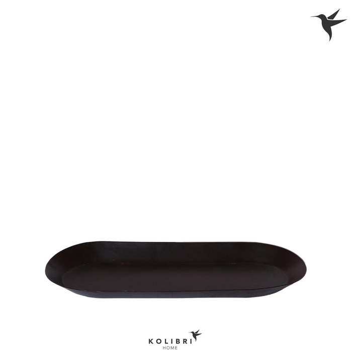 <h4>Kolibri Home plate oval black</h4>