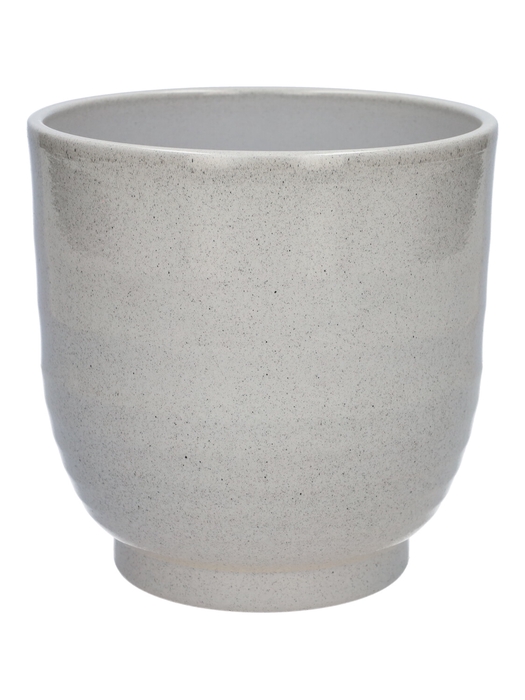 <h4>DF03-885673077 - Pot Ares d23xh24.5 grey stone</h4>