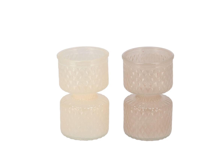 <h4>Lynn Sand Mix Vase Ass 8x12cm</h4>