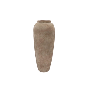 Florence Antique Bronze Vase Long 25x25x49cm Nm