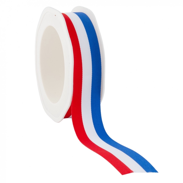 <h4>Ribbon Flag FR/NL 25mm 20m</h4>