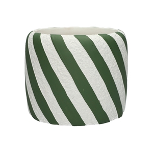 DF03-751500847 - Pot Carol d12/15xh13 green/white