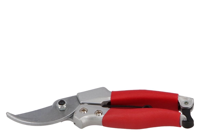 Floristry Pruning Shears 18cm Red Budget