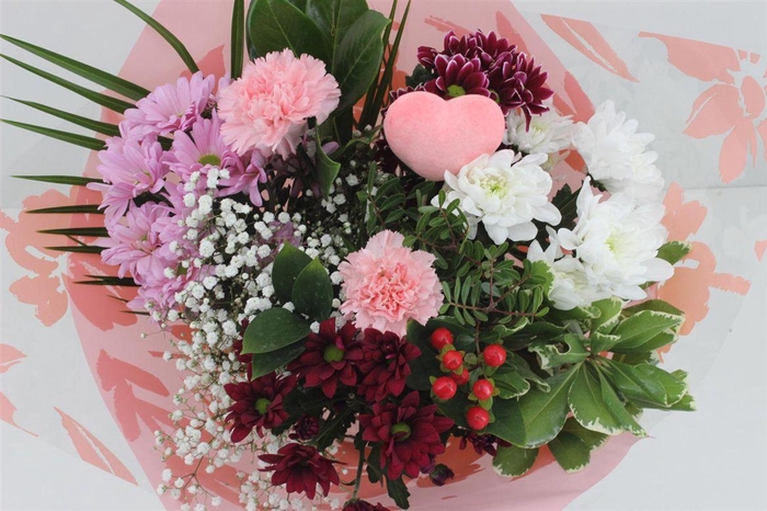 <h4>Boeket 15 Tak Roze Valentijn</h4>