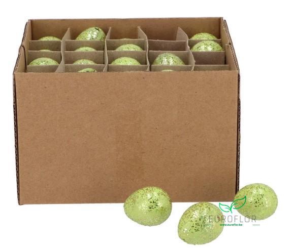 EI KWARTEL MISTY GREEN GLITTER 60PCS