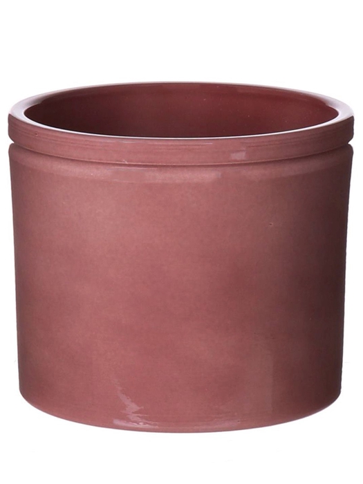 <h4>DF03-883860800 - Pot Lucca1 d19.4xh17.6 merlot glazed</h4>