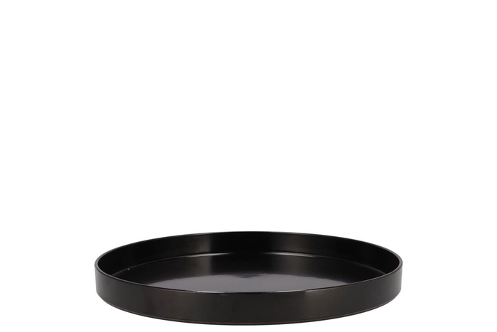 <h4>Melamine Black Tray 27x27x3cm</h4>