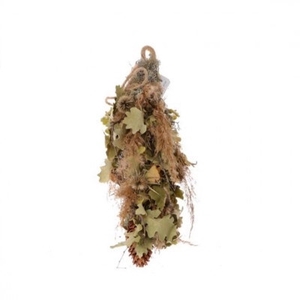 Sale Christmas Pampas oak hanging 40cm