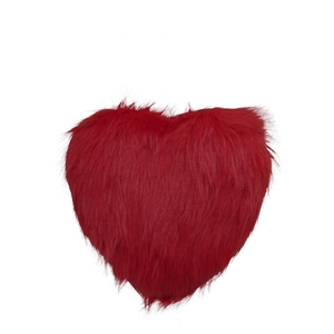 Mothersday Deco hanging heart fluffy d17cm