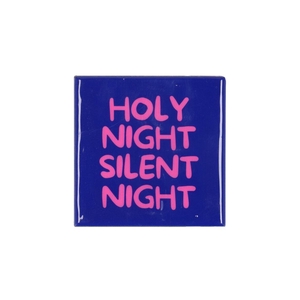 Tile Holy Night Silent Night 10x10x1cm Nm
