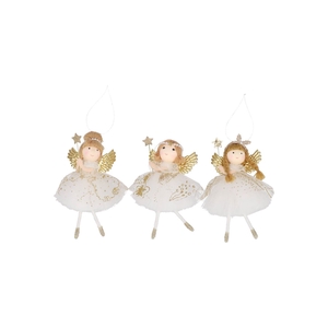 Loulou Cozy Gold Hanger Dancing Girl Ass 14x10x2cm
