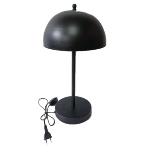 Lamp Table Ø30x56cm Black 8685