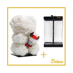 Decoratie Foam beer/boeket 25cm+stand.