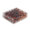 Glass Ball Combi Brown 20mm P/144