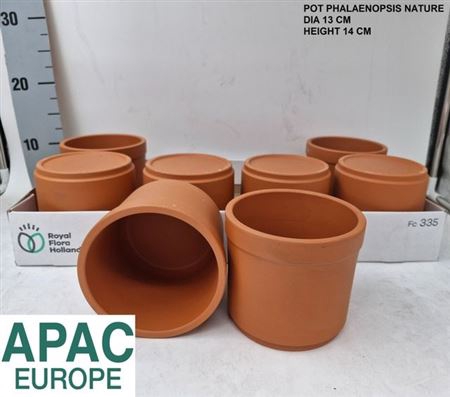 Keramiek Pot Terra Cotta H14 D13