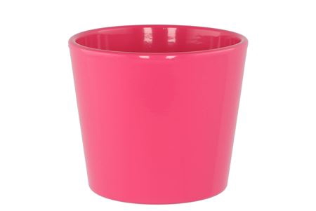 <h4>Ceramic Rose Shiny Pot 13cm Nm</h4>