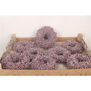 Krans Schinus Met. Purple 12cm