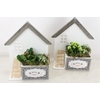 arr2 TD - Wit huis met trap - roze/wit