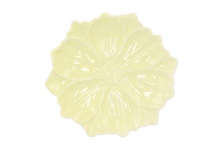 <h4>Bloom Cosmea Plate Yellow 24x24x4cm Nm</h4>