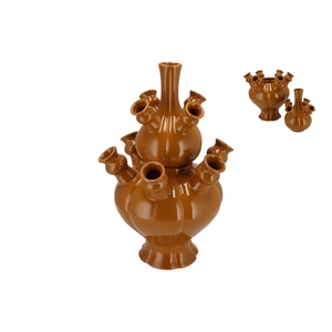 Rotterdam Brown Vase Tube 31x31x46cm