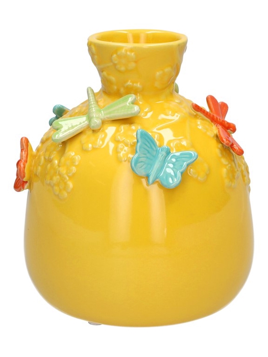 <h4>Bottle Dragonfly d7/16.5xh19 yellow</h4>