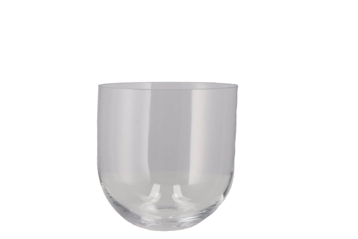 Glass Vase Oslo Cc 19x19cm