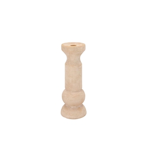 Florence Antique Gold Candle Holder 11x11x29cm