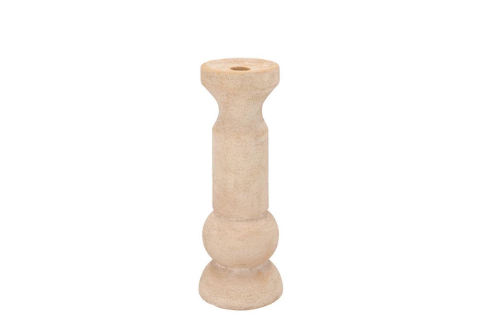 Florence Antique Gold Candle Holder 11x11x29cm
