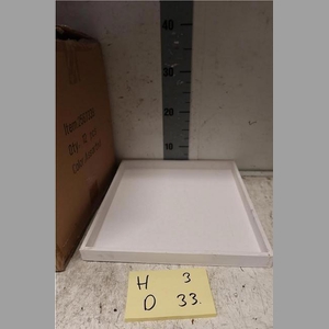 Houten Dienblad Wit H3 D33