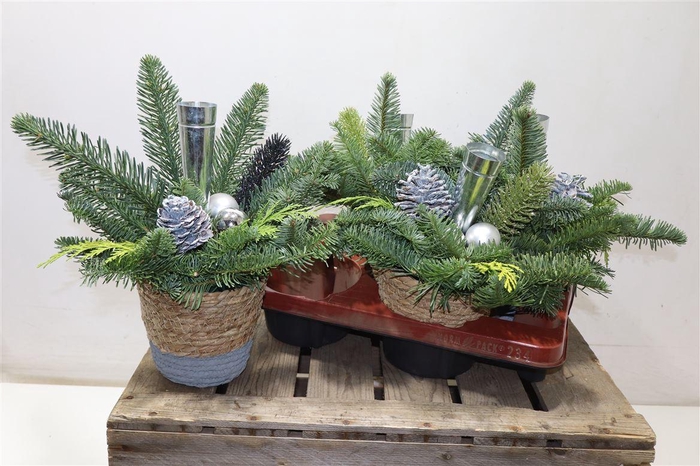 <h4>arr8 Arr Kerst In Seagrass Mand</h4>