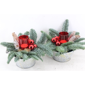 arr5 Kerst JS - Zink emmertje kl. 1wax red