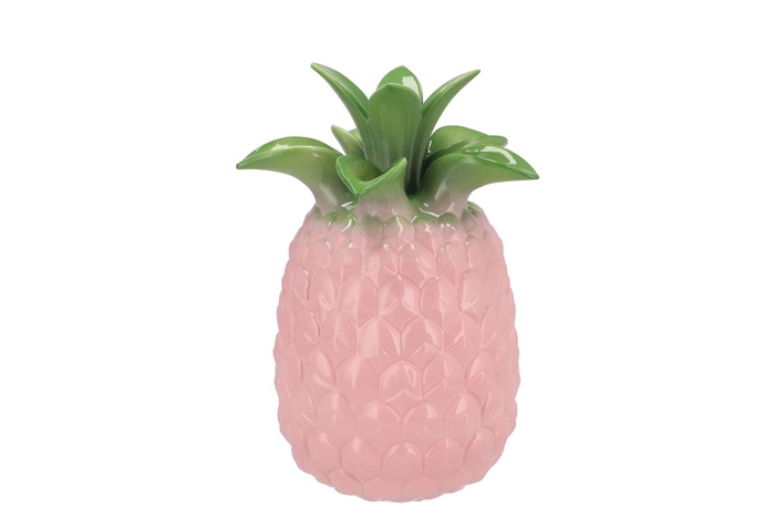 <h4>Pineapple Tropical Pink Vase 18x18x28cm</h4>