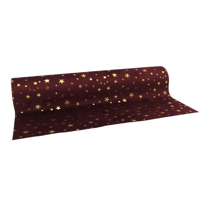 <h4>Kerst Tafelloper Stars 280mm 2.5m</h4>