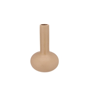Dana Sand Brown Vase Long Neck 24x24x39cm