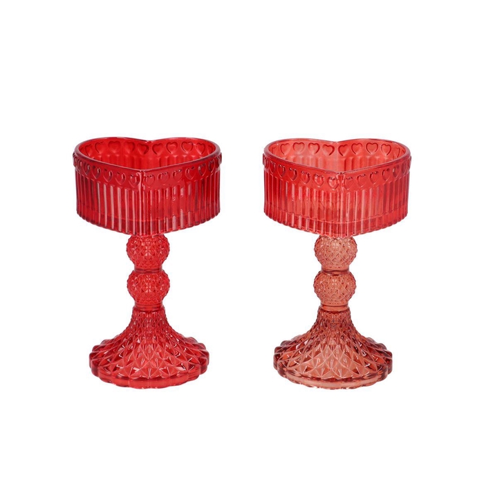<h4>Amour Red Mix T-light Heart Ass 10x9x15cm</h4>