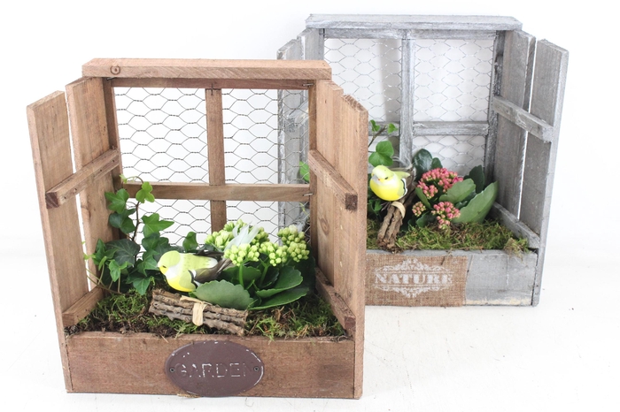 <h4>arr2 TD - Houten raam - roze/wit</h4>