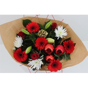 Boeket Anastasia Kerst Rood