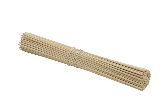 <h4>Bamboe stokken 40cm. pak van 100 st</h4>