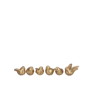 Deco Humming Bird Gold 6 Assorted 5x5x7cm