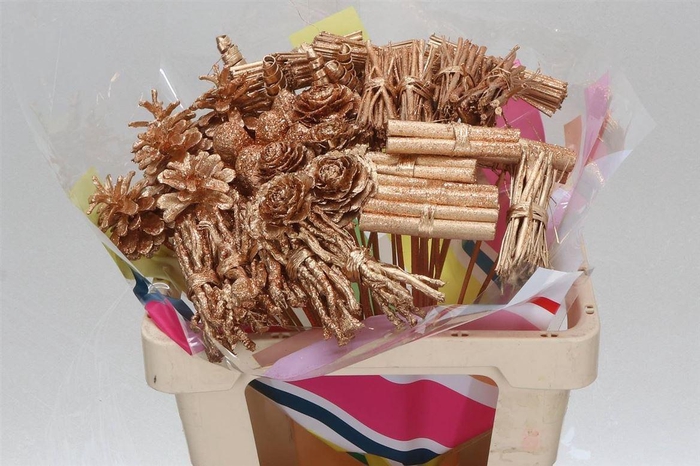 <h4>Bijsteker Mix +gl Antique Gold</h4>